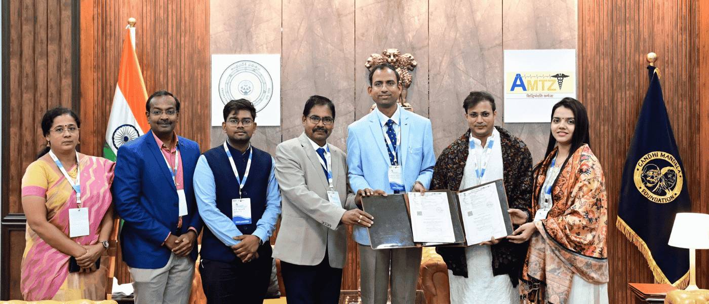 Signed MoU with Gandhi – Mandela Foundation
