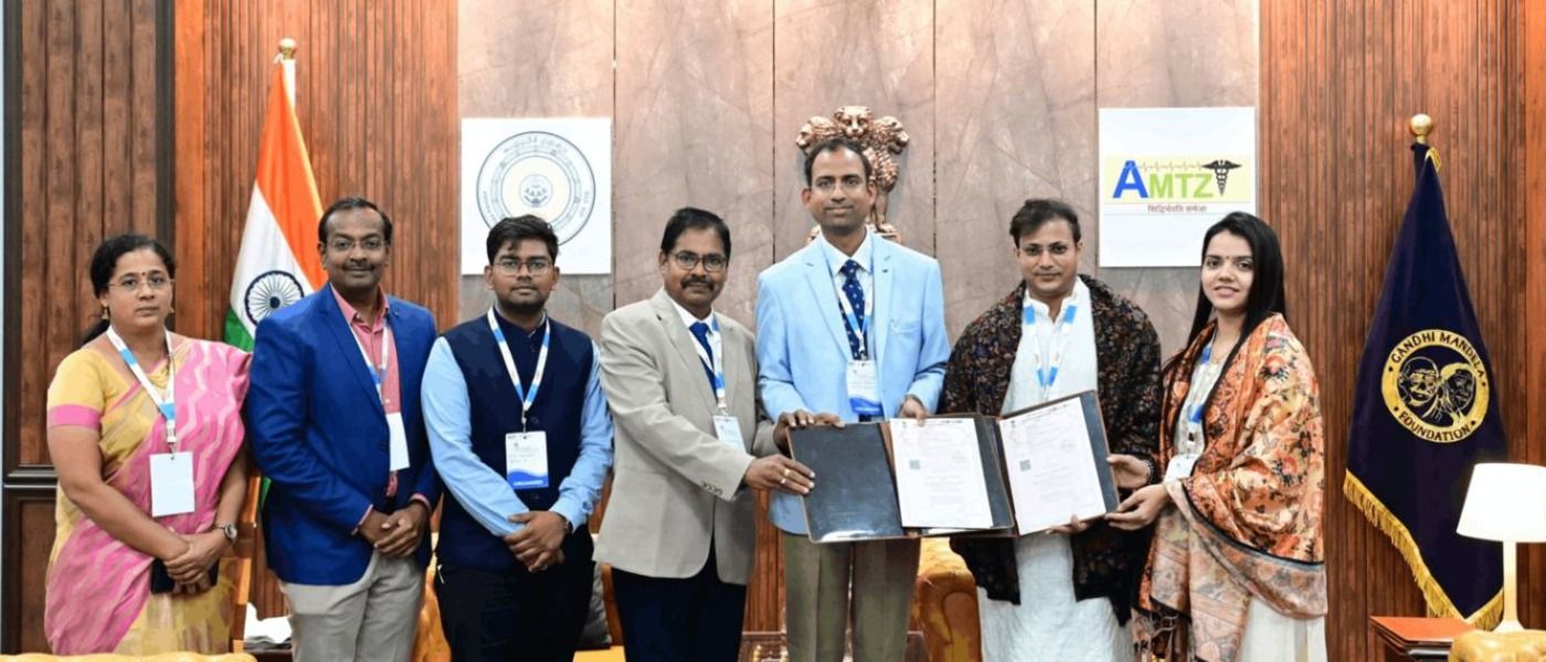 Signed MoU with Gandhi – Mandela Foundation